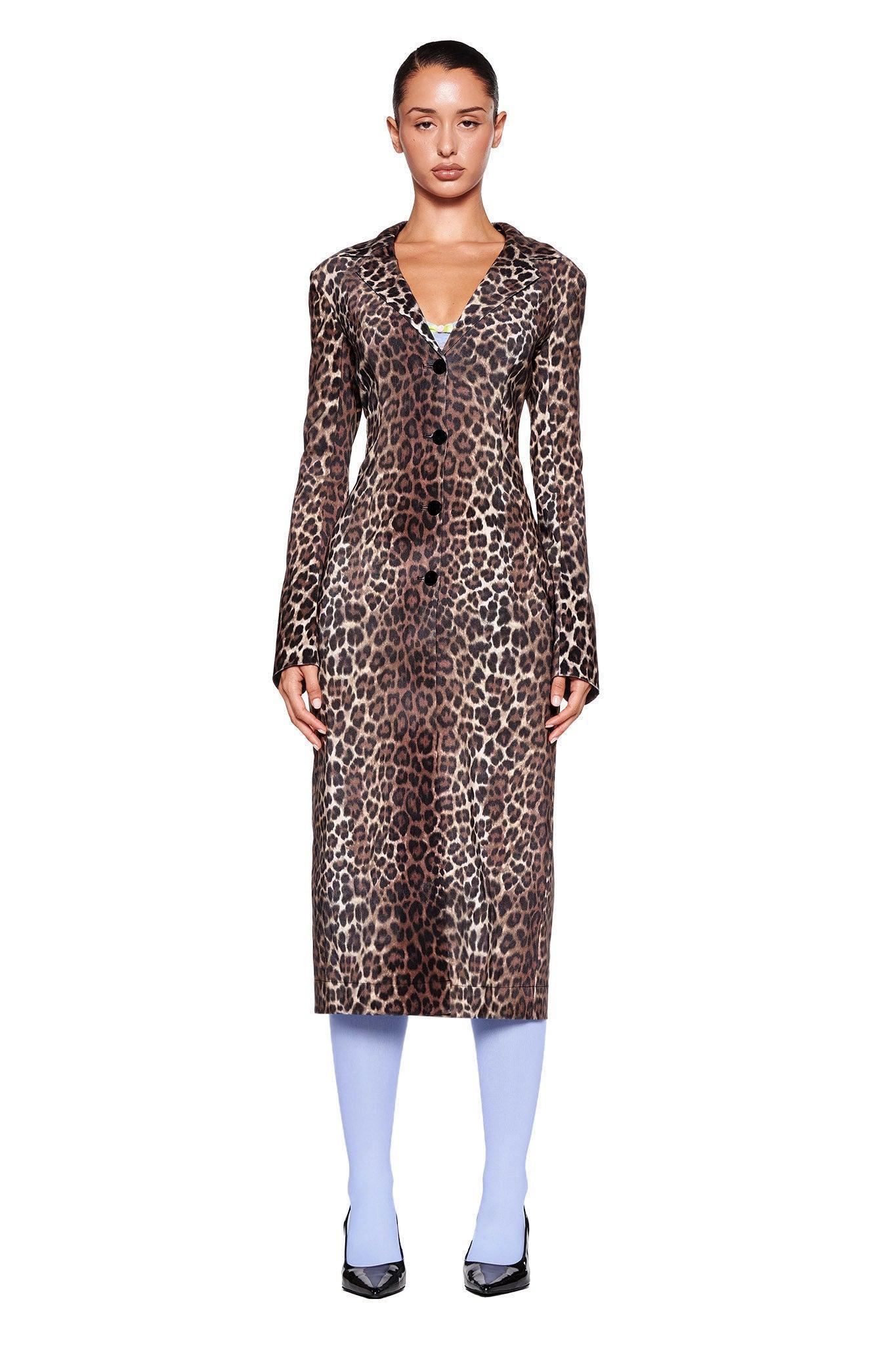 UMA COAT - NEUTRAL : LEOPARD Product Image