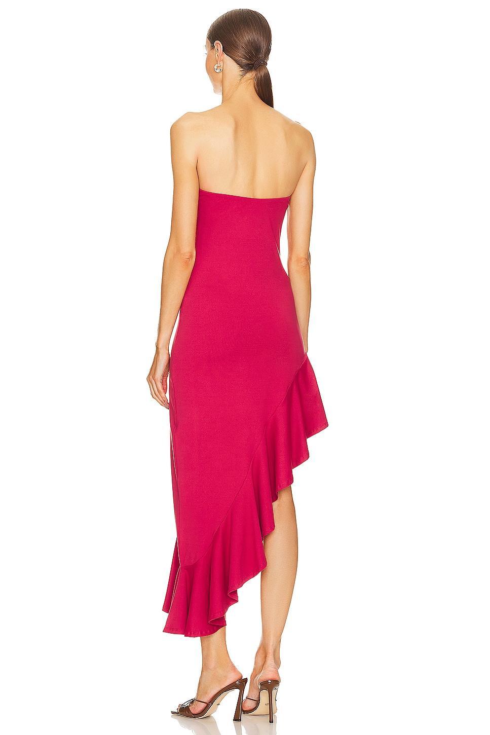 Asymmetrical Ruffle Dress Susana Monaco Product Image