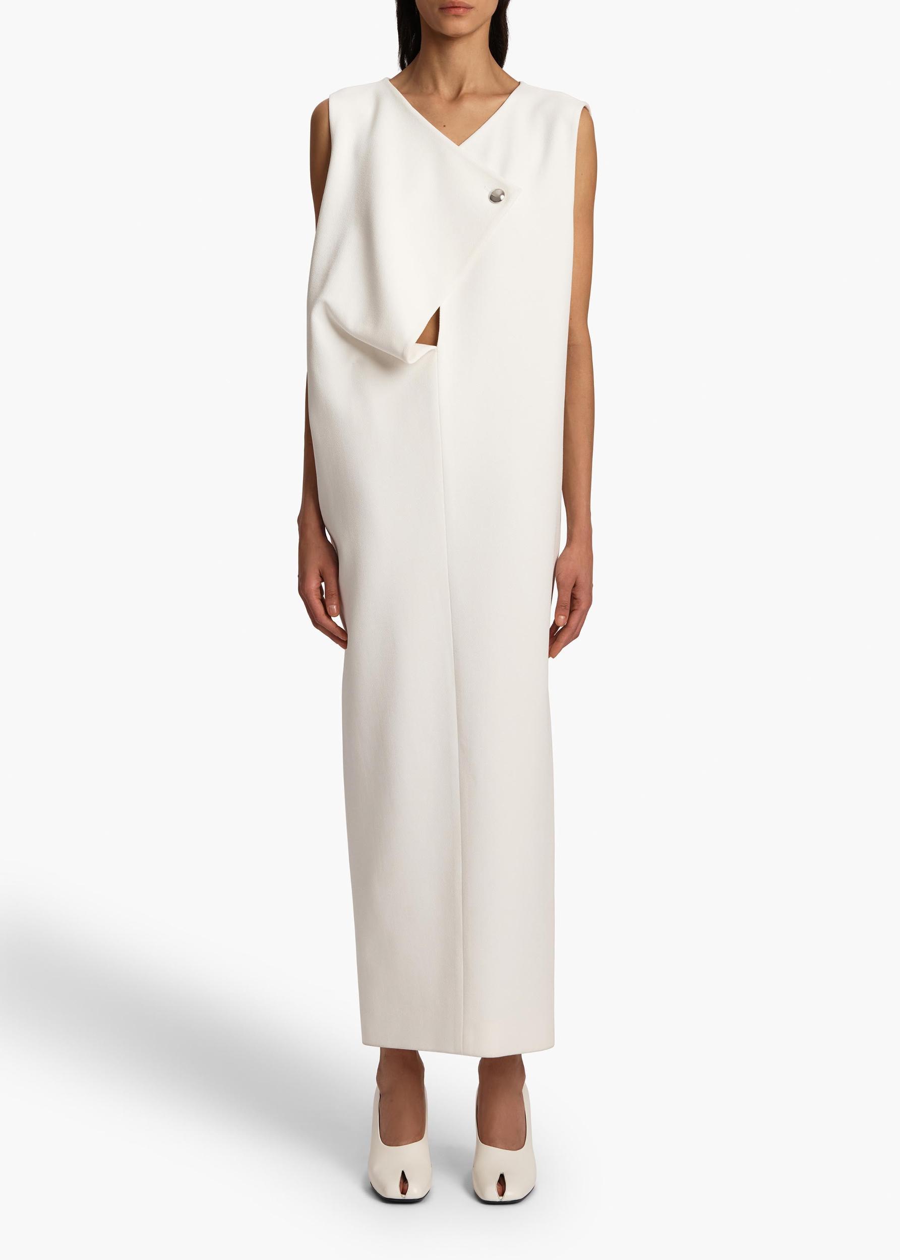 Crispin Dress in Chalk Product Image