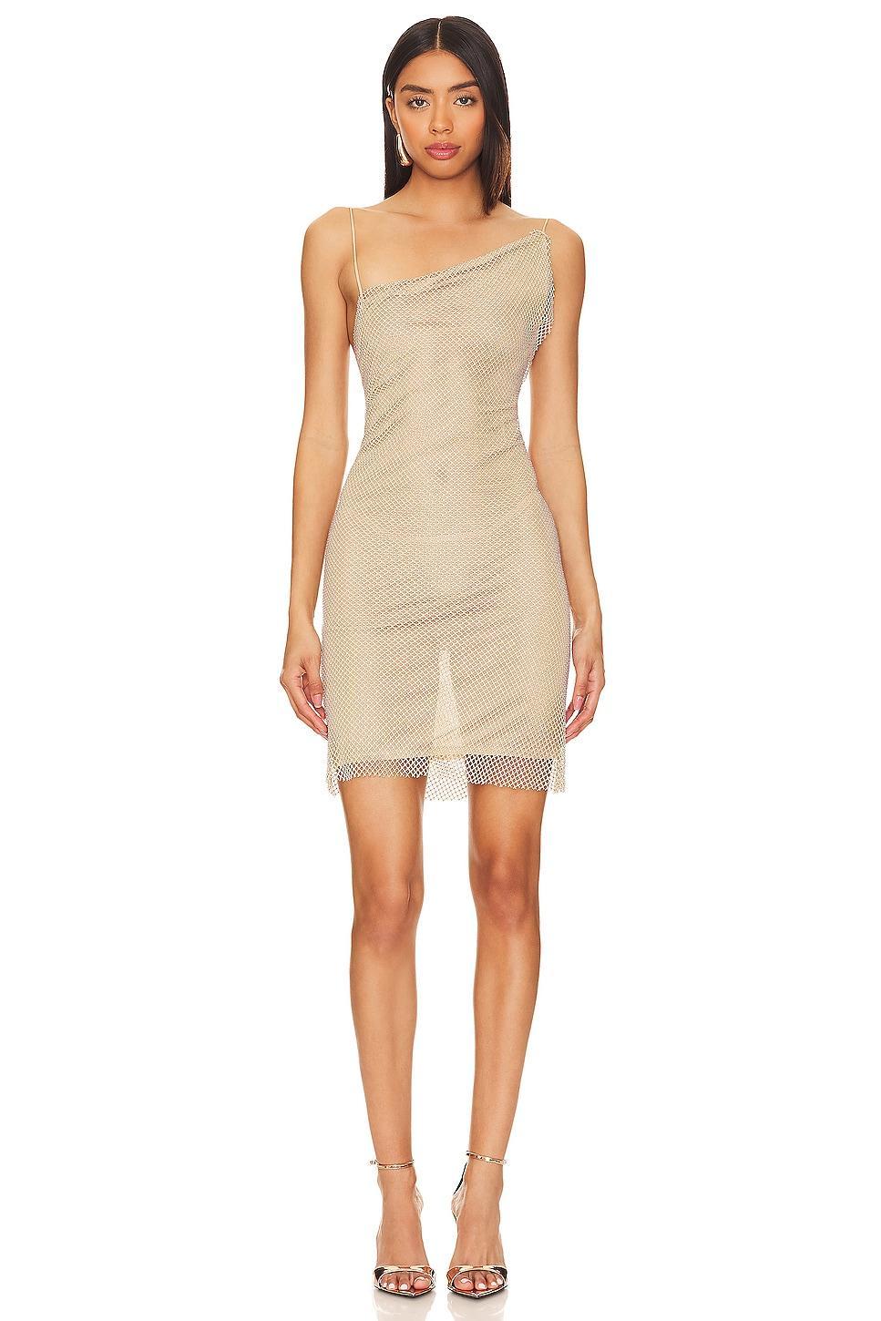 Elliptical Mini Dress Bardot Product Image