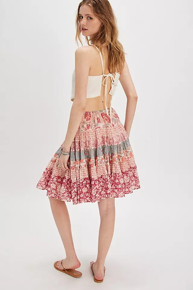 Many Layers Printed Skirt Product Image