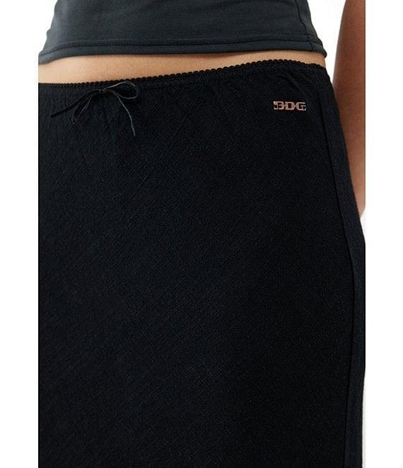 BDG Urban Outfitters Linen-Blend Maxi Skirt Product Image
