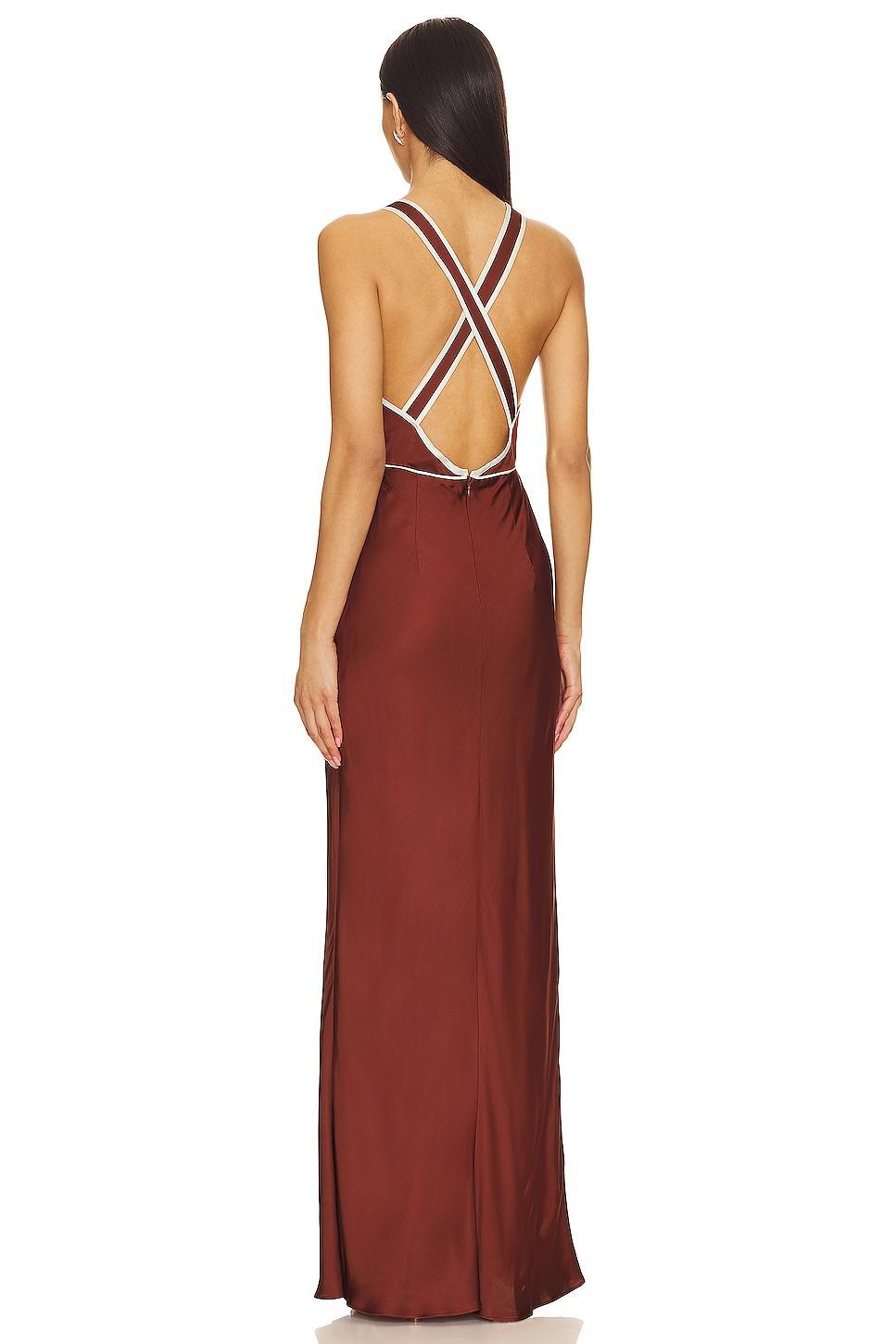 Belkis Cross Back Maxi Dress Shona Joy Product Image