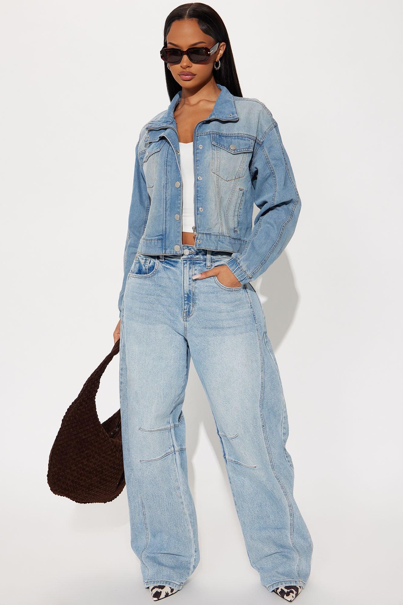 Dream Chaser Denim Jacket - Medium Wash Product Image