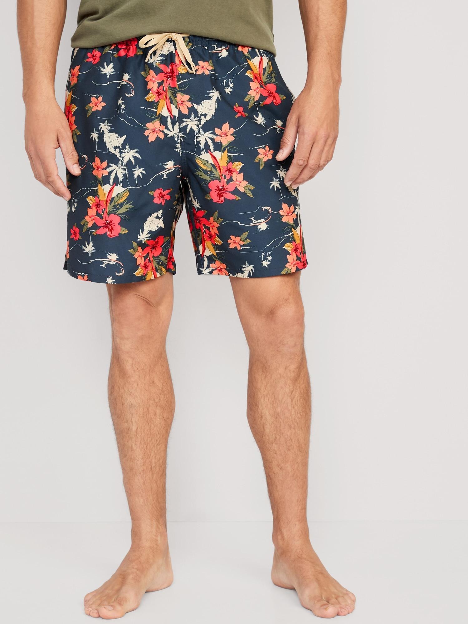 Printed Swim Trunks -- 7-inch inseam Product Image