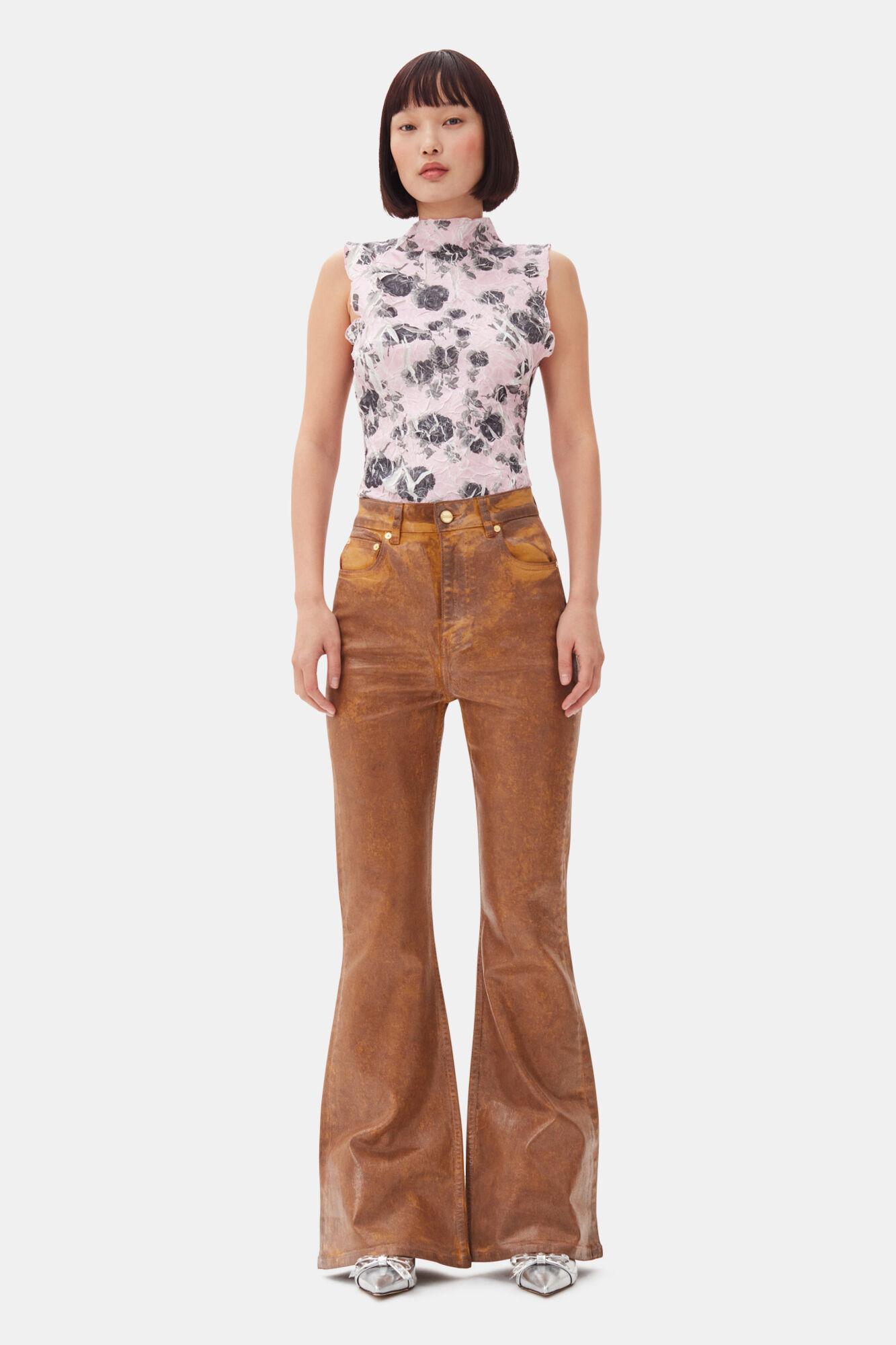 Pink Floral Printed Top Product Image
