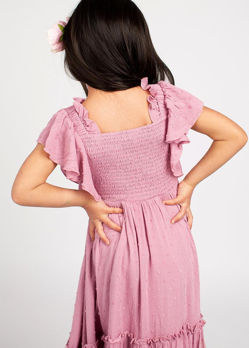 Dewi Dress in Pale Orchid Girls Product Image