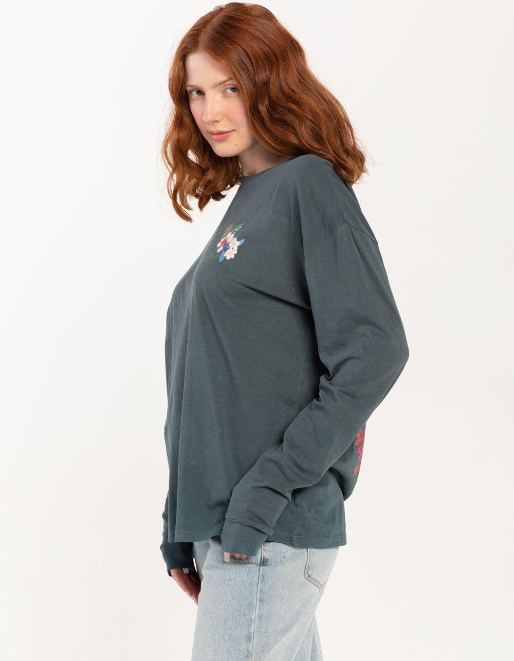 O'NEILL Long Board Womens Long Sleeve Tee - SLATE BLUE Product Image
