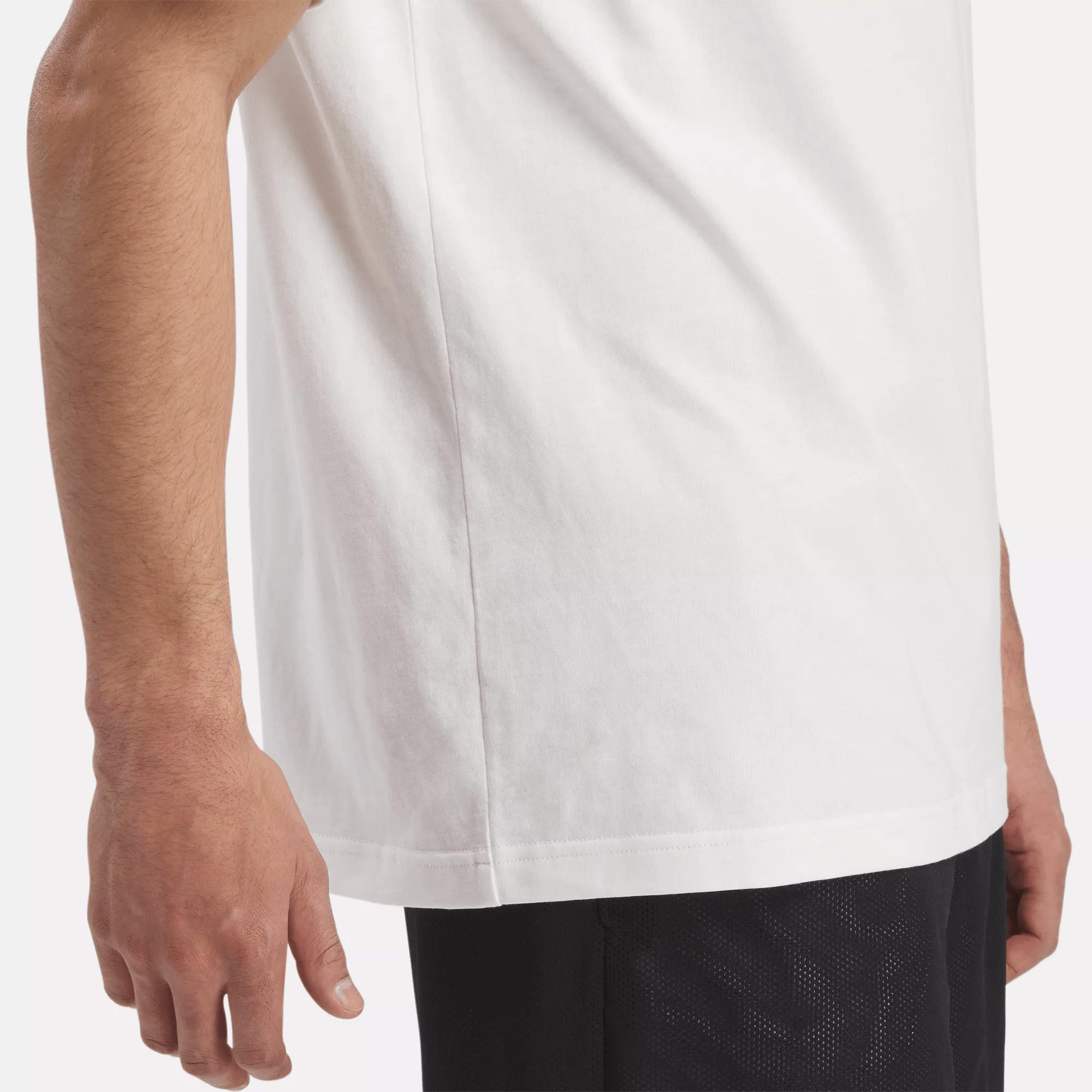 Men's Basketball Brand Graphic T-Shirt Male Product Image
