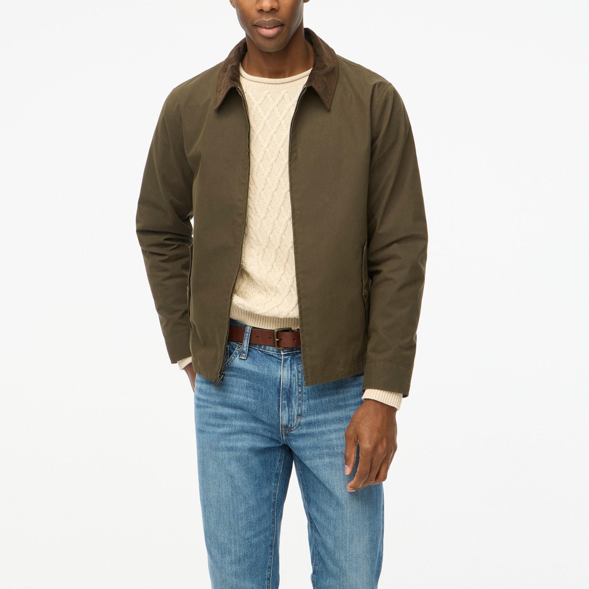 Cord-collar deck jacket Product Image