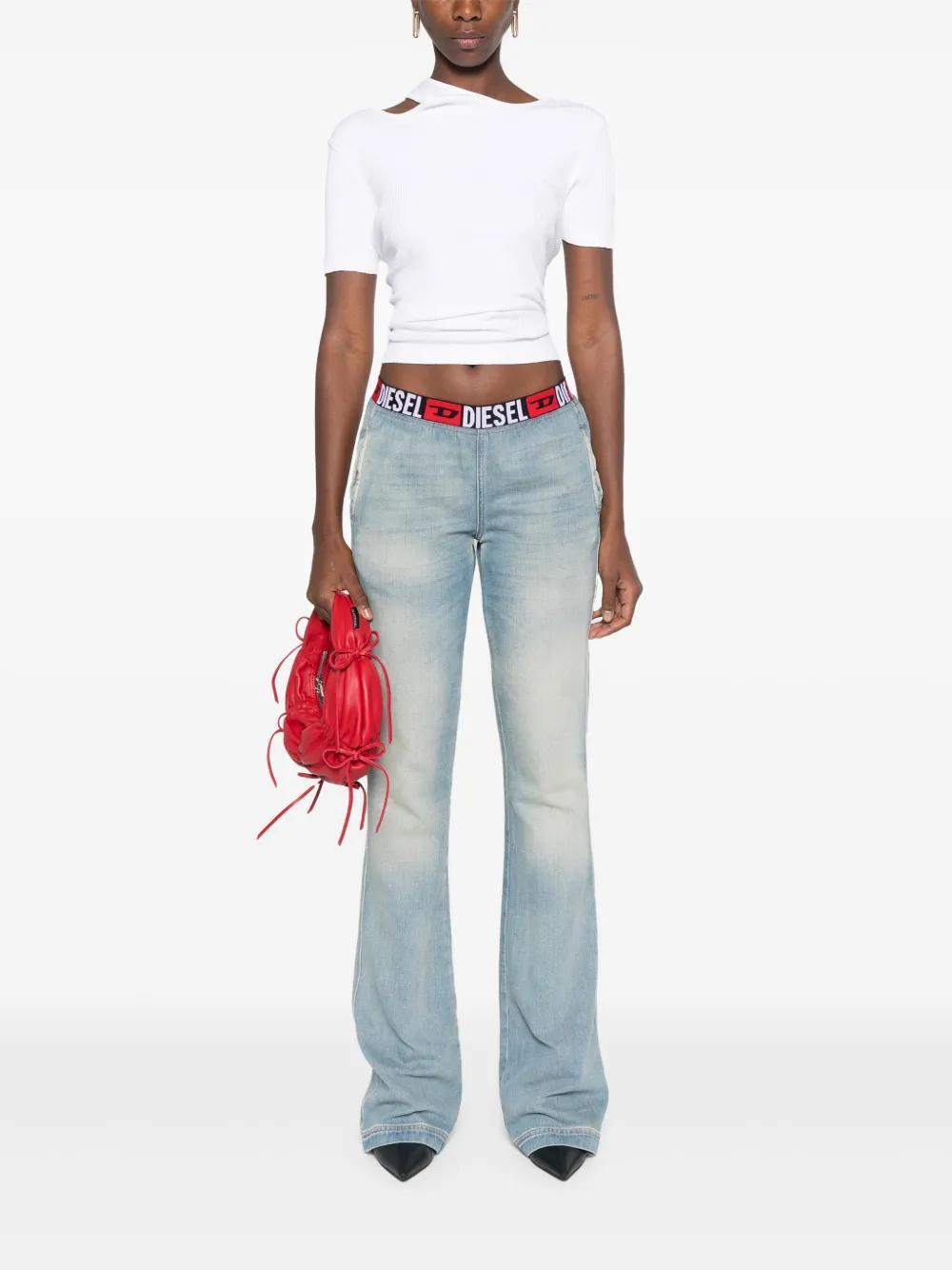 logo-waistband jeans Product Image