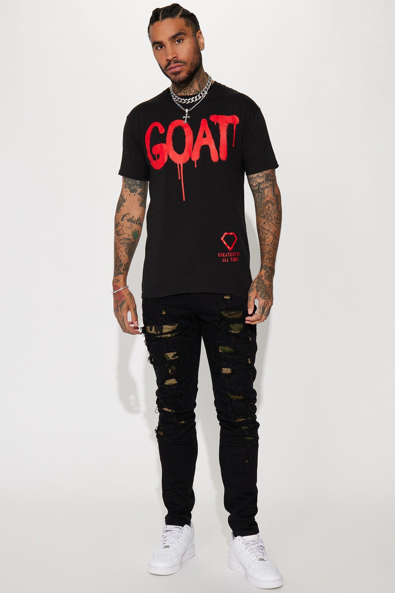 Diamond Goat Short Sleeve Tee - Black Product Image
