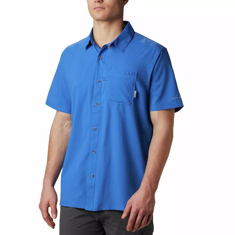 Mens Columbia PFG UPF 50 Slack Tide Omni-Wick Button-Down Camp Shirt Product Image