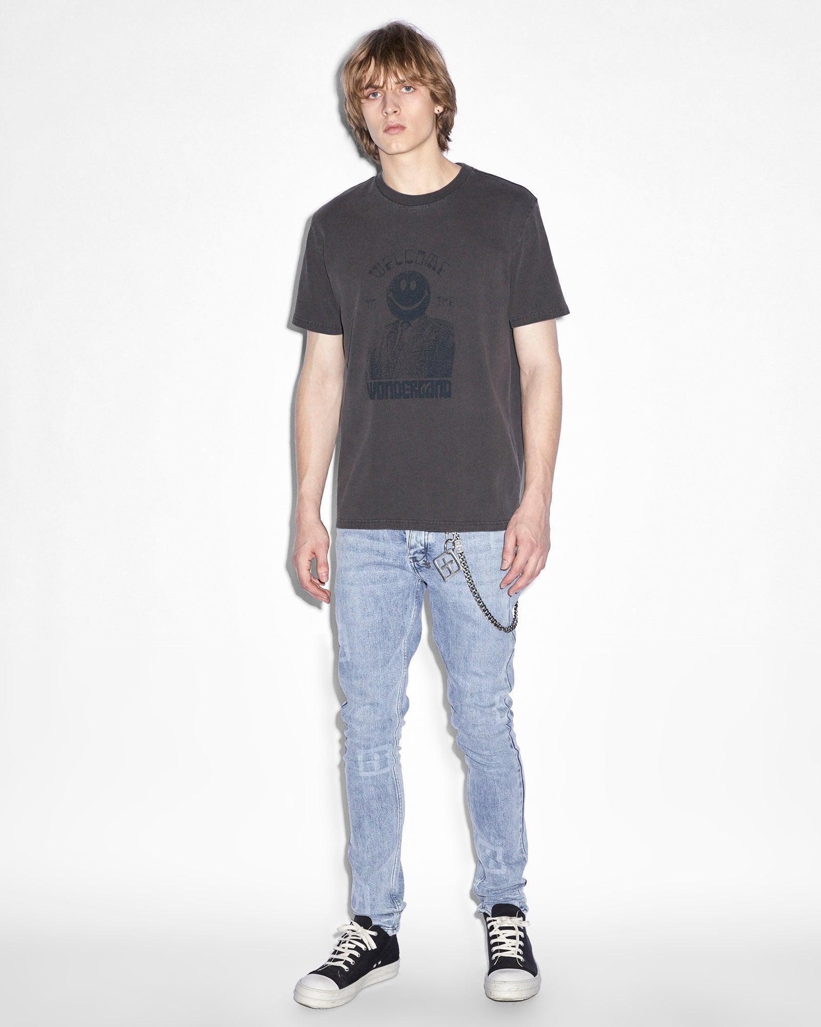 PORTAL KASH SS TEE FADED BLACK Male Product Image