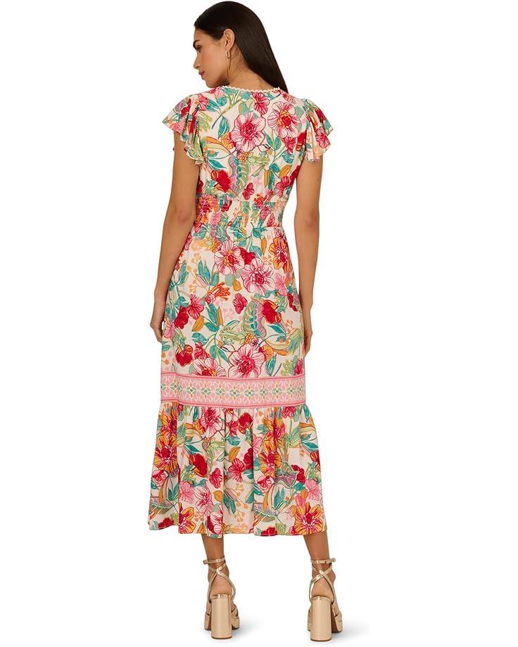 Smocked Waist Long Dress Product Image