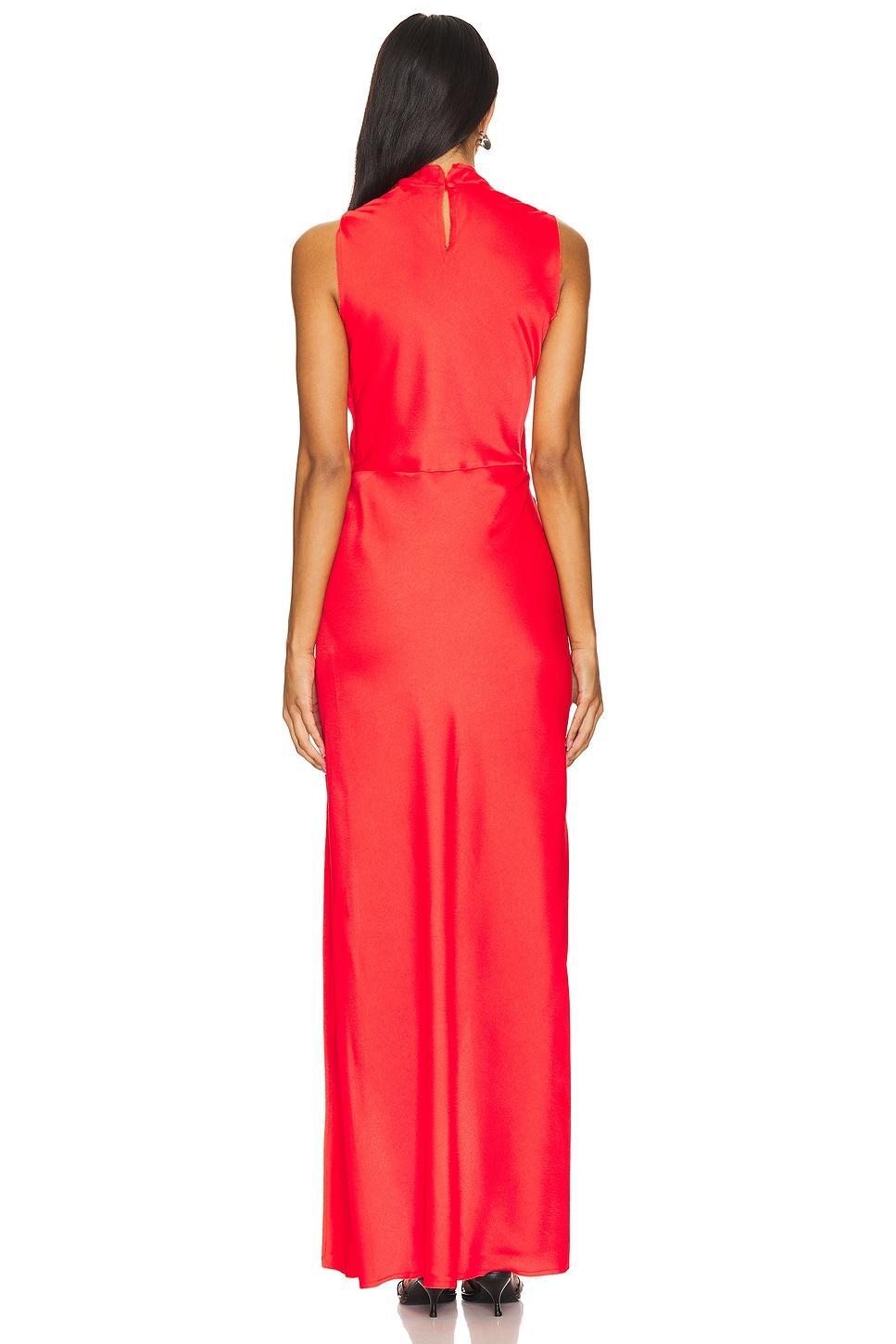 Narah Scarf And Fray Maxi Dress SIEDRES Product Image