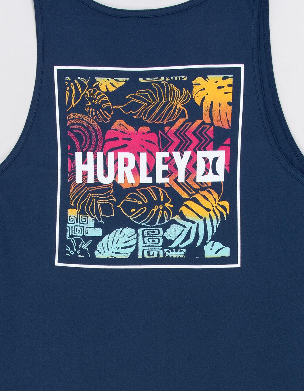 HURLEY Four Corners Mens Tank Top - BLUE Product Image