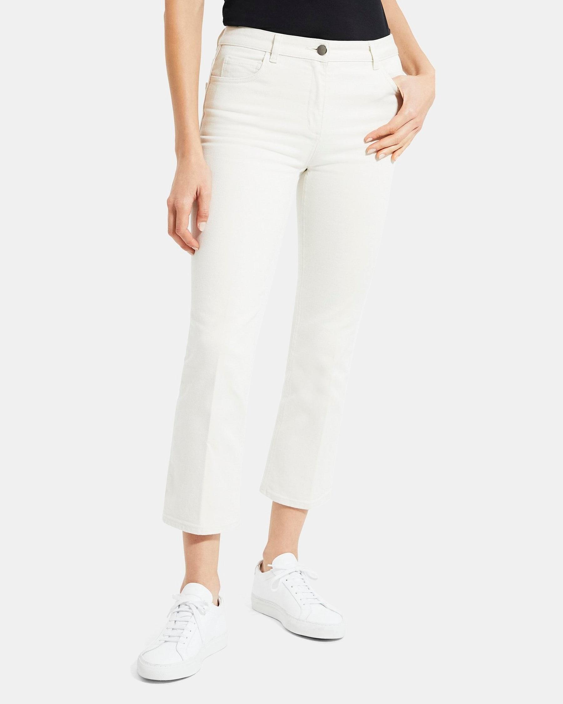 5-Pocket Flare Jean in Dyed Denim Product Image