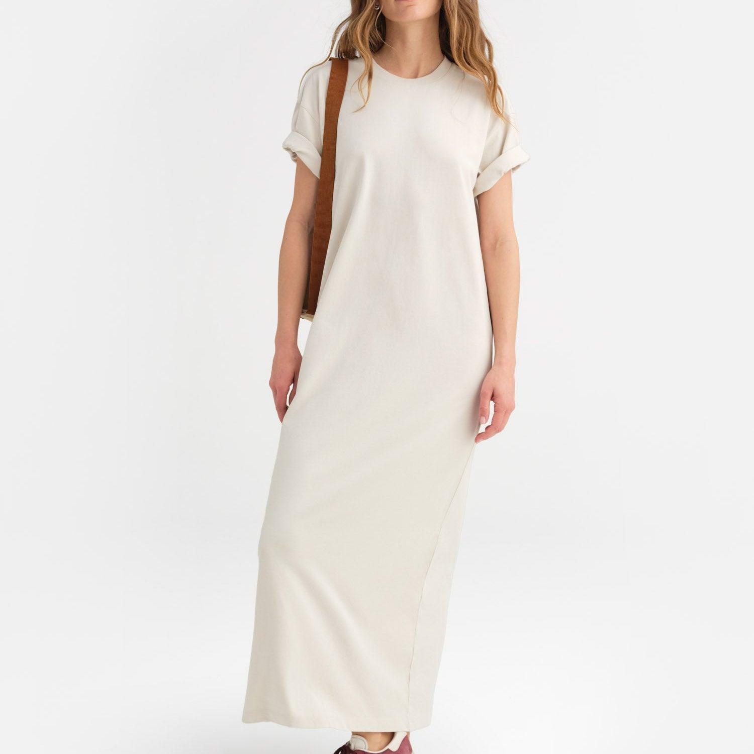 Organic Heavyweight Tee Dress Female Product Image