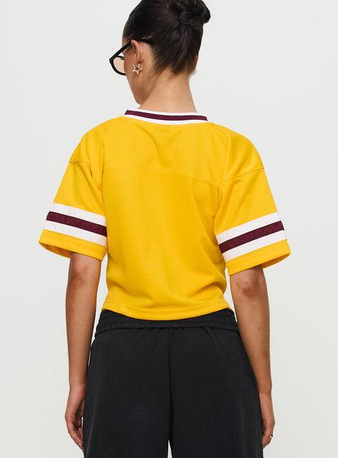 ASU Football Jersey Gold Product Image