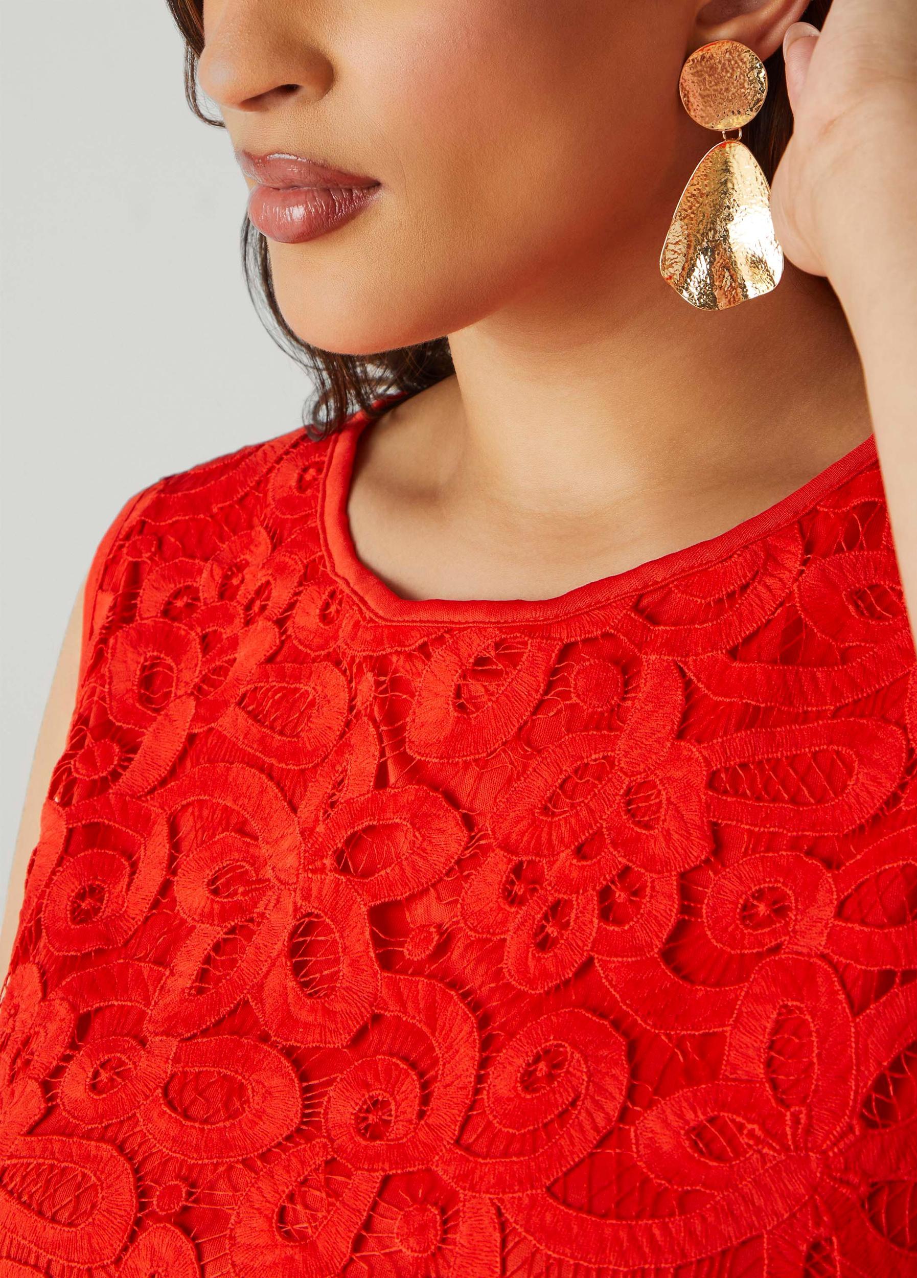Corded Lace Top Product Image