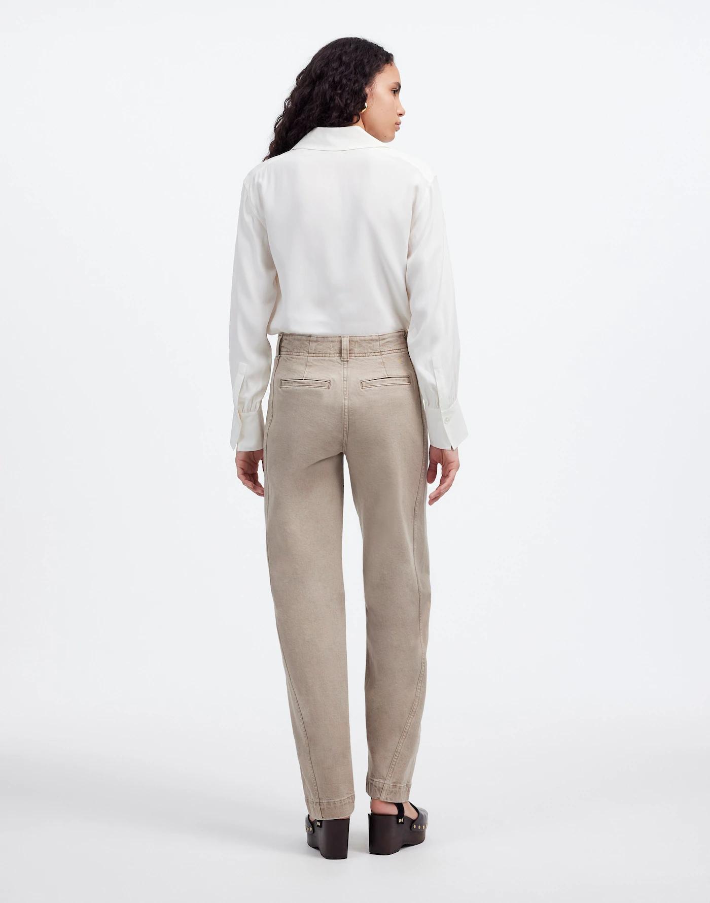 Tapered Denim Trousers Product Image