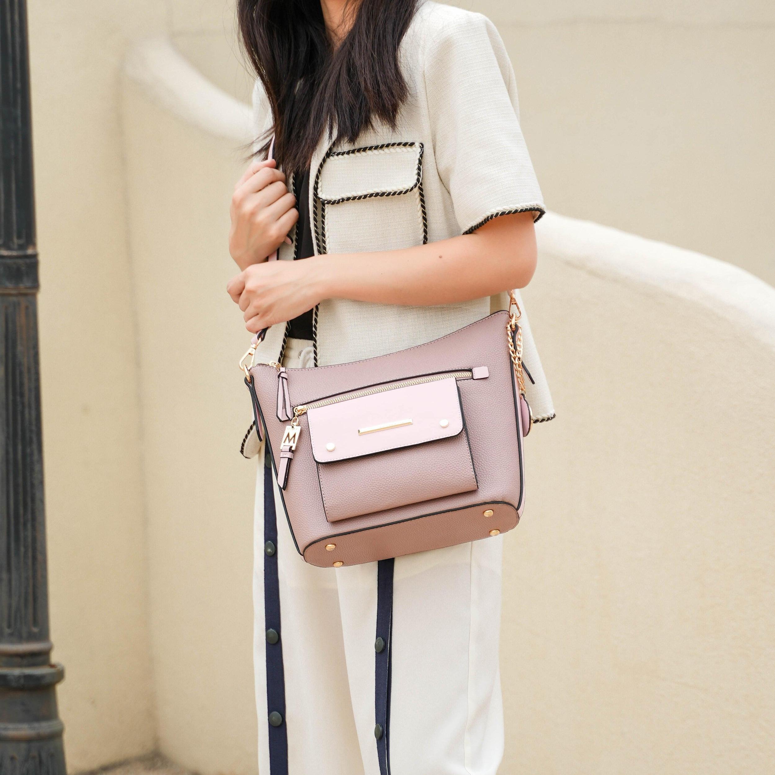 MKF Collection Women's Serenity Color Block Shoulder Bag Female Product Image