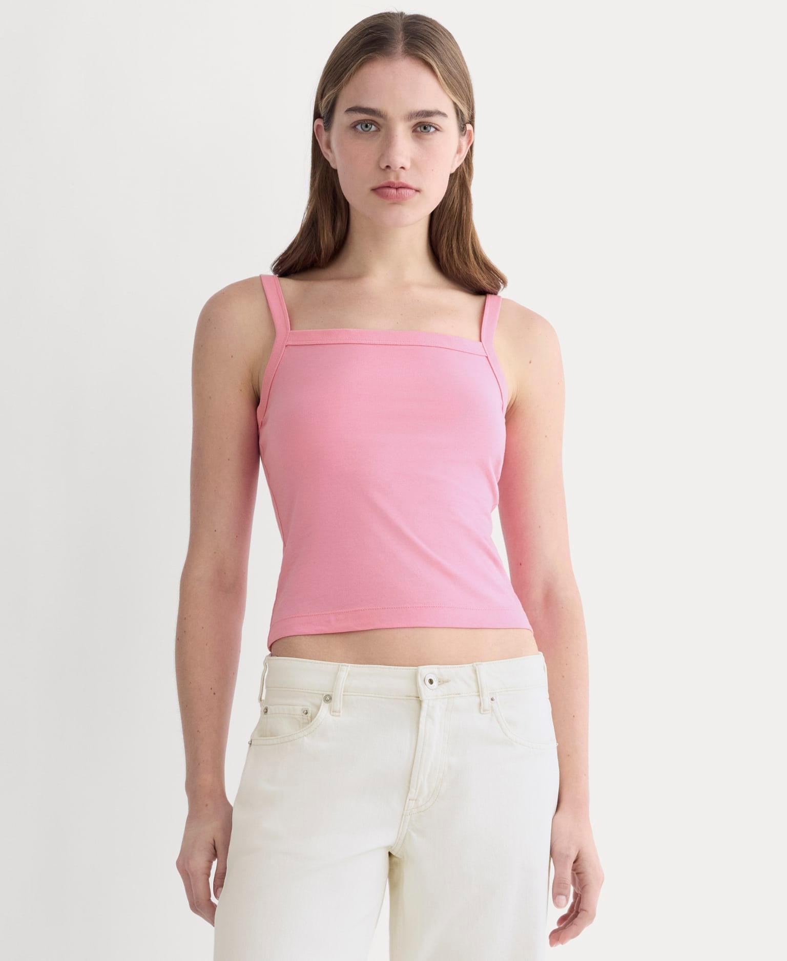 Womens Essential Square-Neck Tank by Everlane Product Image