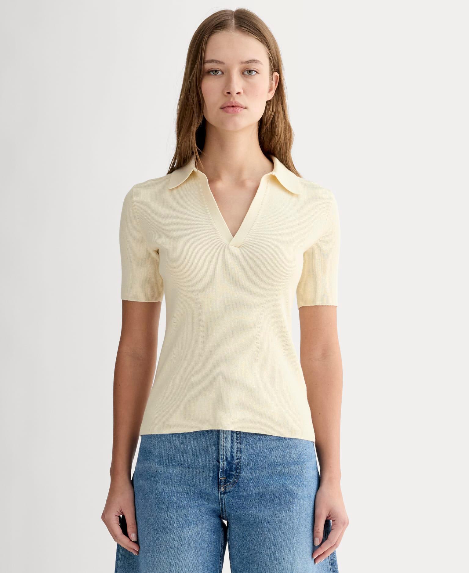 Womens Knit Polo Shirt by Everlane Product Image