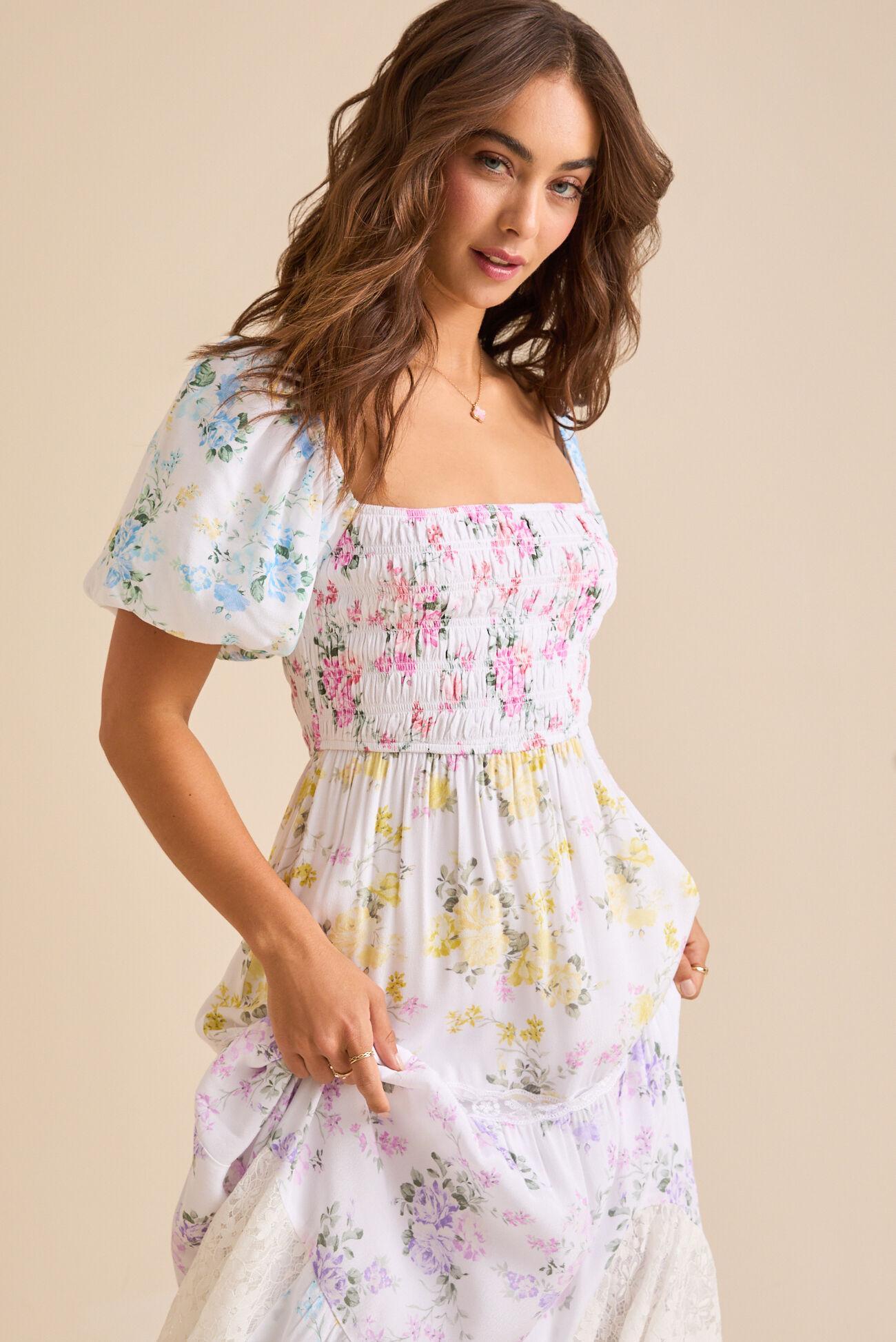 Harlie Floral Maxi Dress Product Image