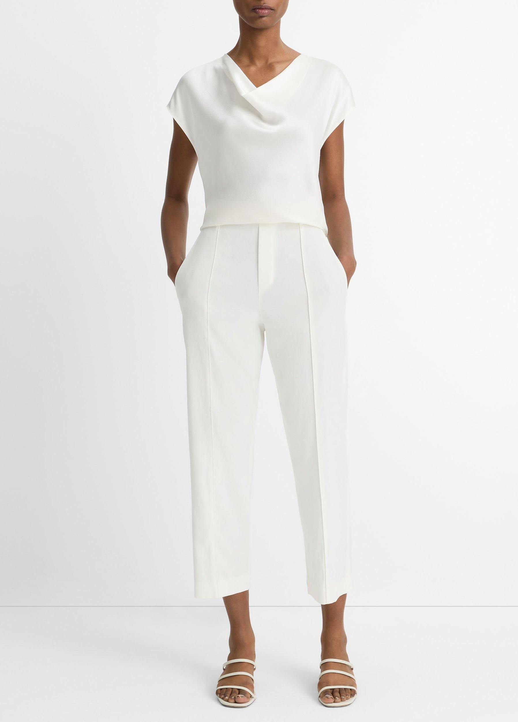 Womens Silk Cowl-Neck Blouse Vince Product Image