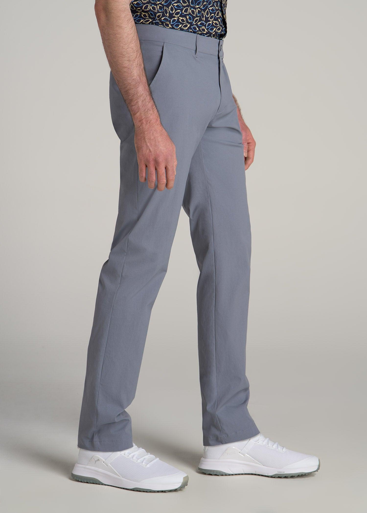 TAPERED FIT Traveler Chino Pants for Tall Men in Skyline Grey Product Image