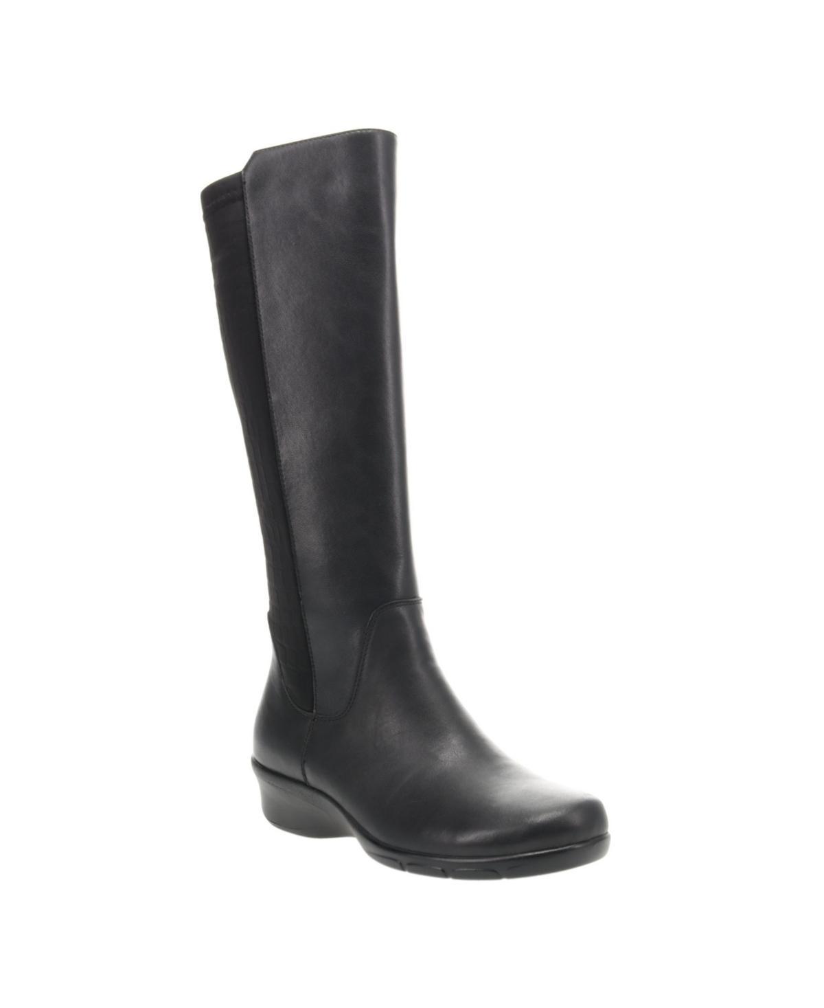 Propet West Women's Knee-High Boots, Size: 6.5, Black Product Image