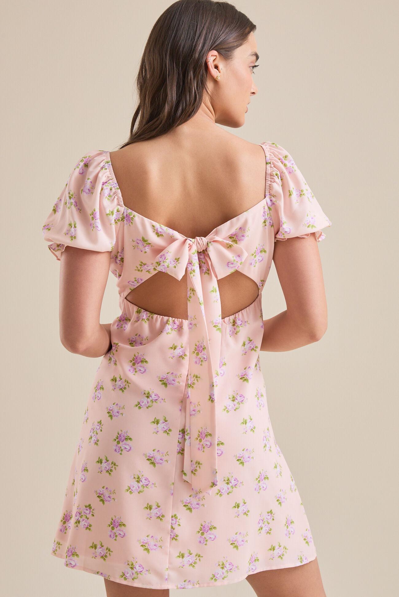 Marin Floral Mini Dress Product Image