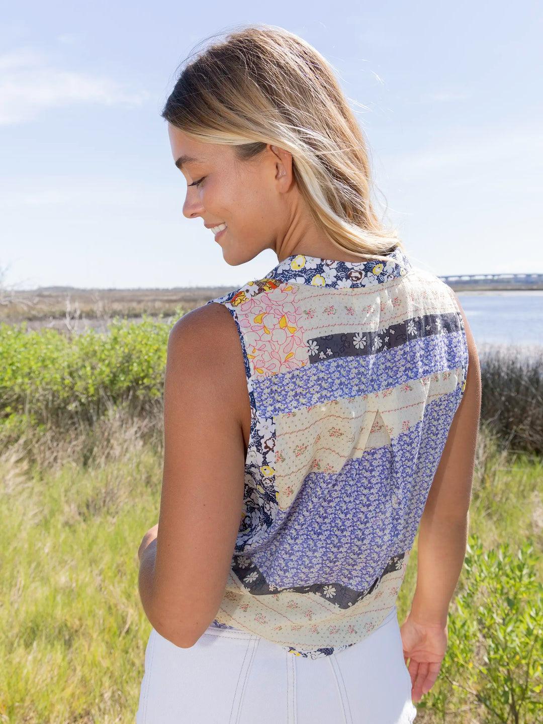 Lola Sleeveless Tie Top Product Image