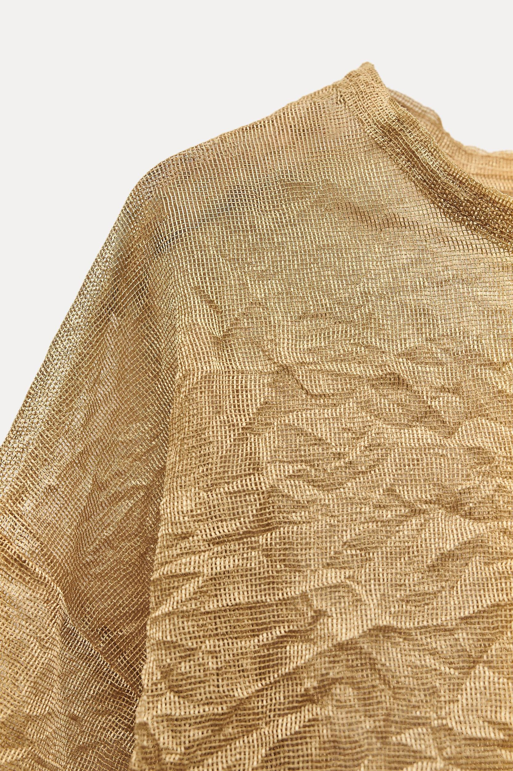 WRINKLED KIMONO TOP Product Image