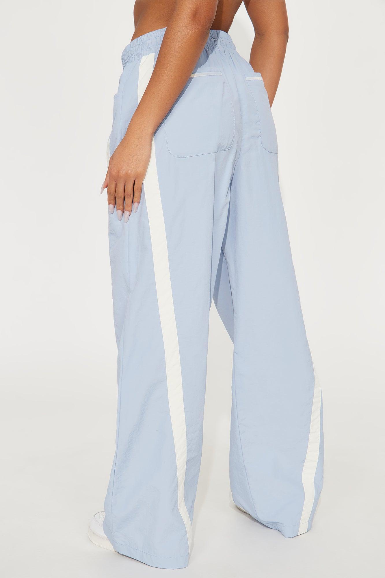 Sailor Windbreaker Track Pant - Light Blue Product Image