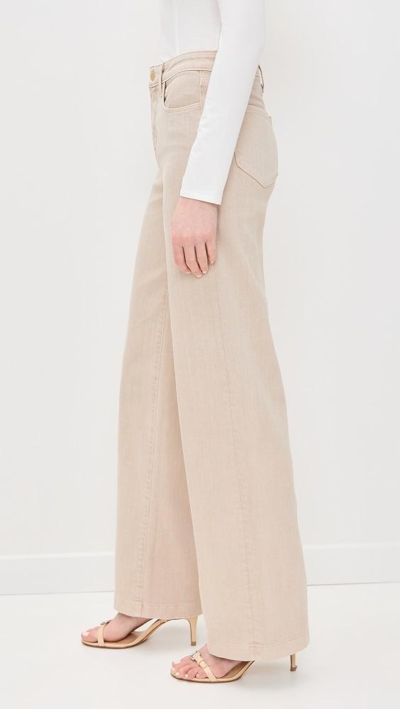 L'AGENCE Clayton High Rise Wide Leg Jeans | Shopbop Product Image