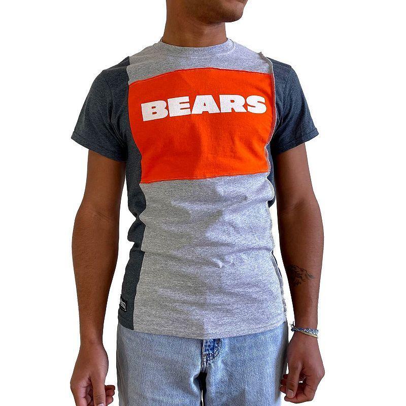 Mens Heathered Gray Chicago Bears Split T-shirt Product Image