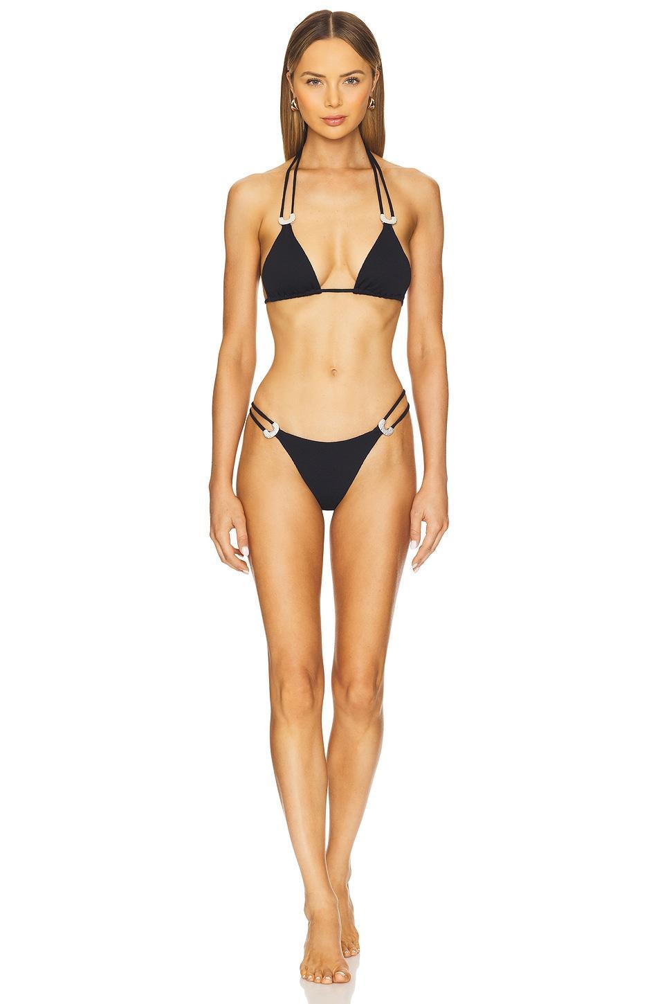 Sami Detail Brazilian Bikini Bottom Vix Swimwear Product Image