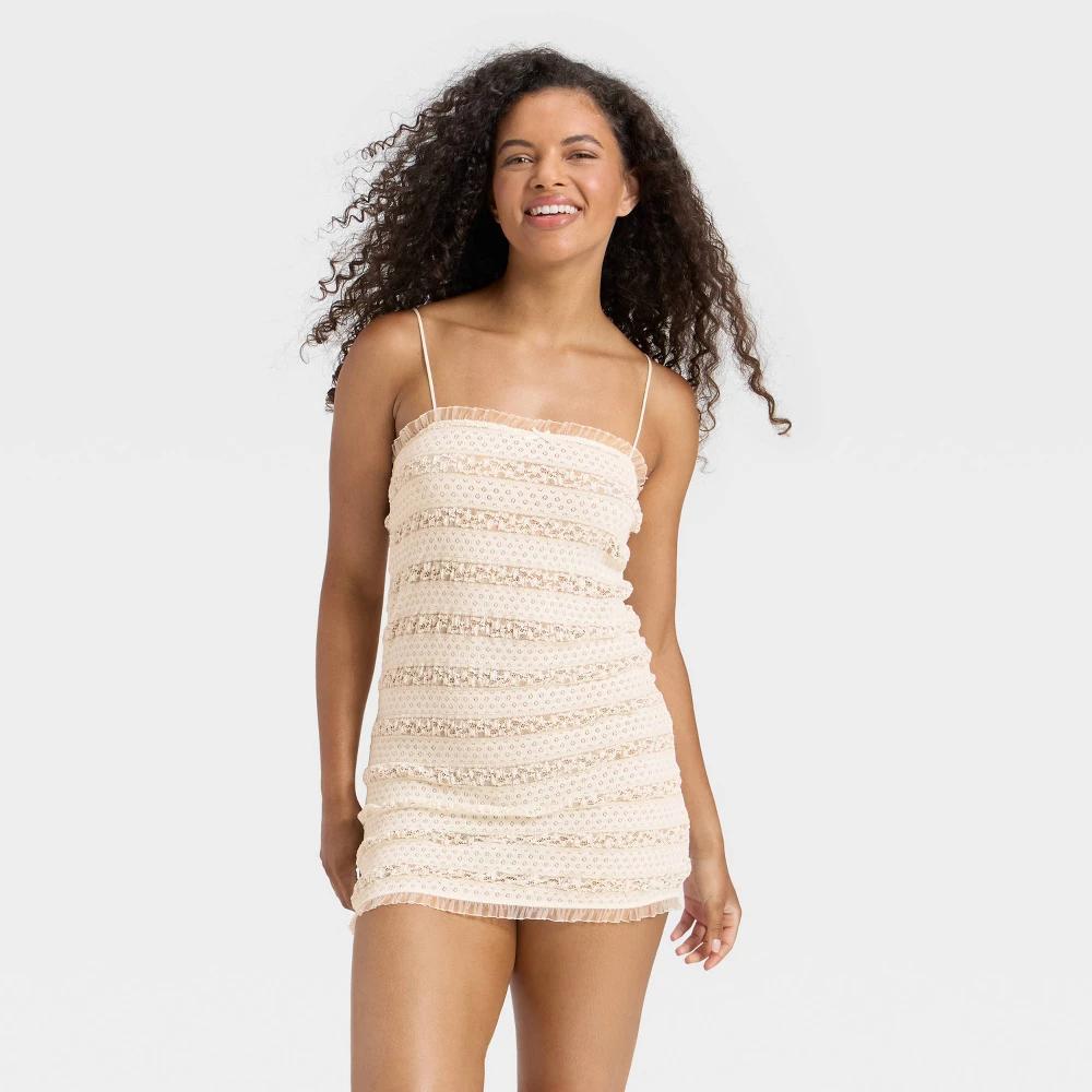 Women's Bubble Lace Slip Dress - Wild Fable™ Product Image