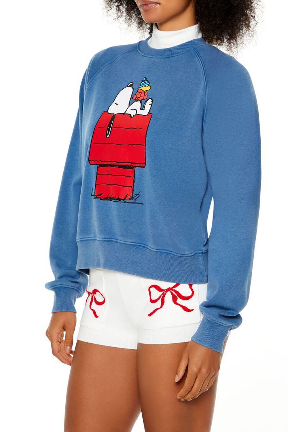 Snoopy Graphic Fleece Pullover | Forever 21 Product Image