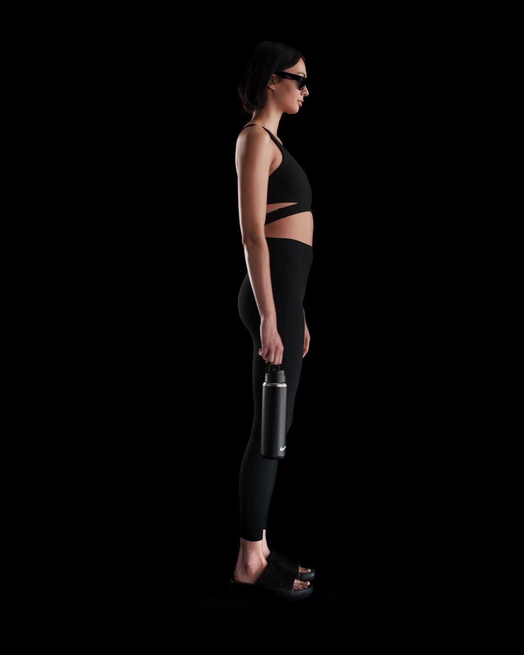 Nike Women's Zenvy Rib High-Waisted 7/8 Leggings Product Image