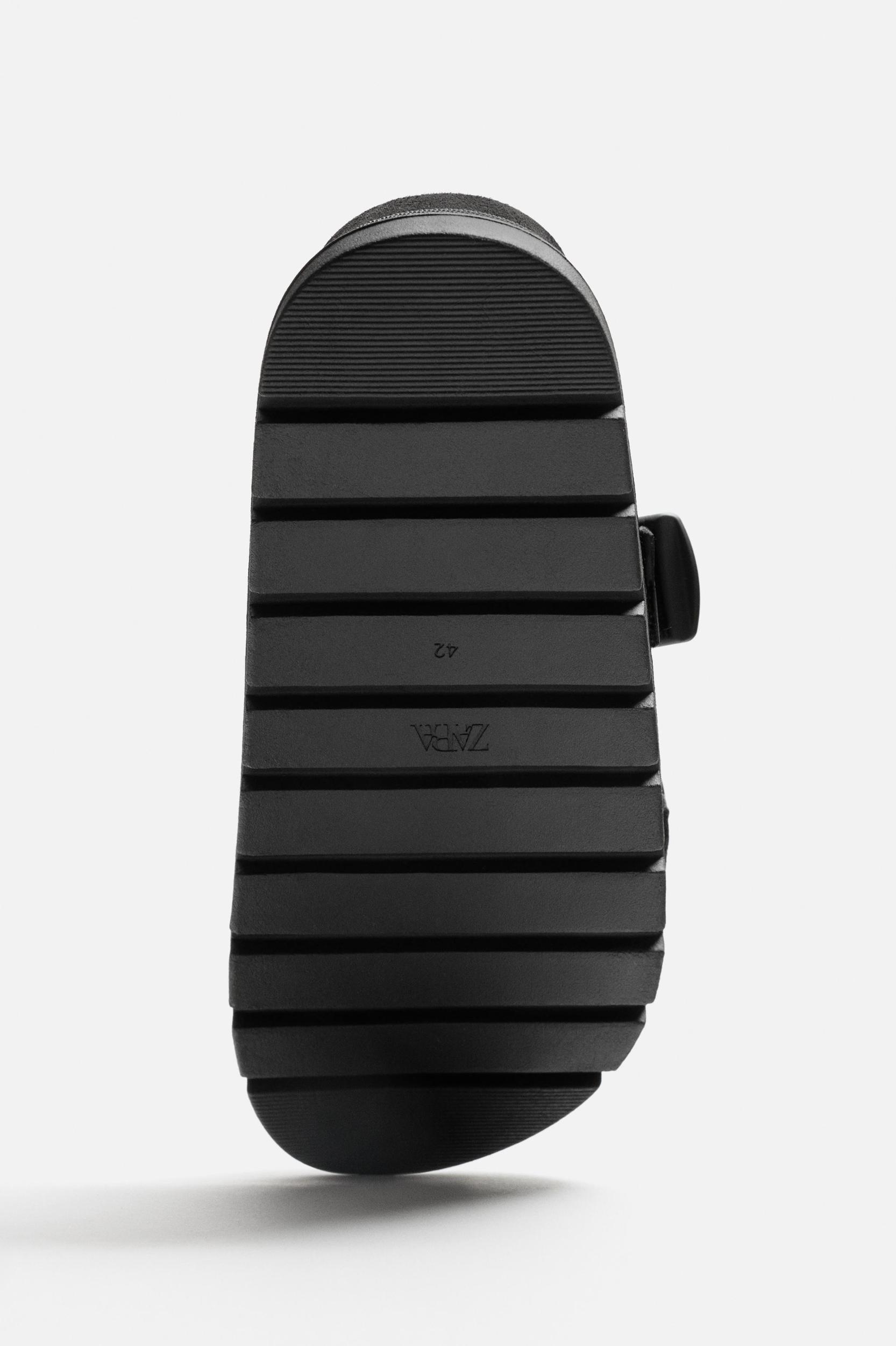 DOUBLE STRAP CHUNKY SANDALS Product Image