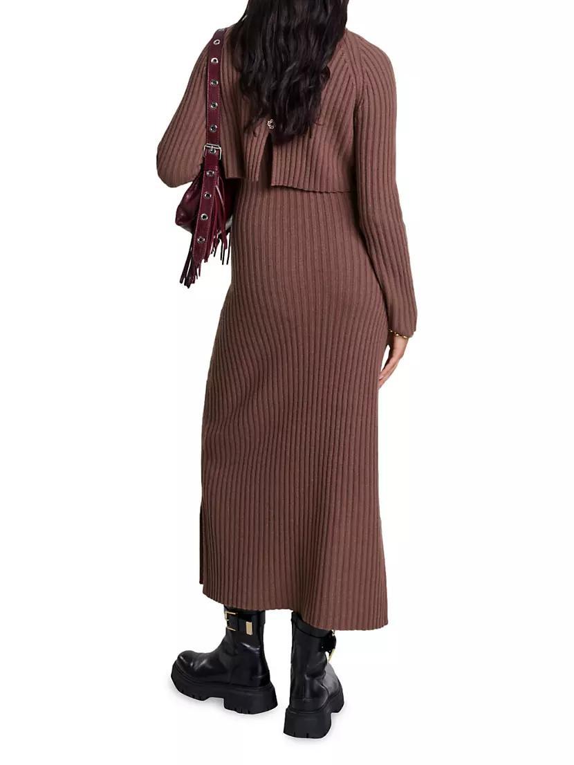 2-in-1 Wool Maxi Dress Product Image