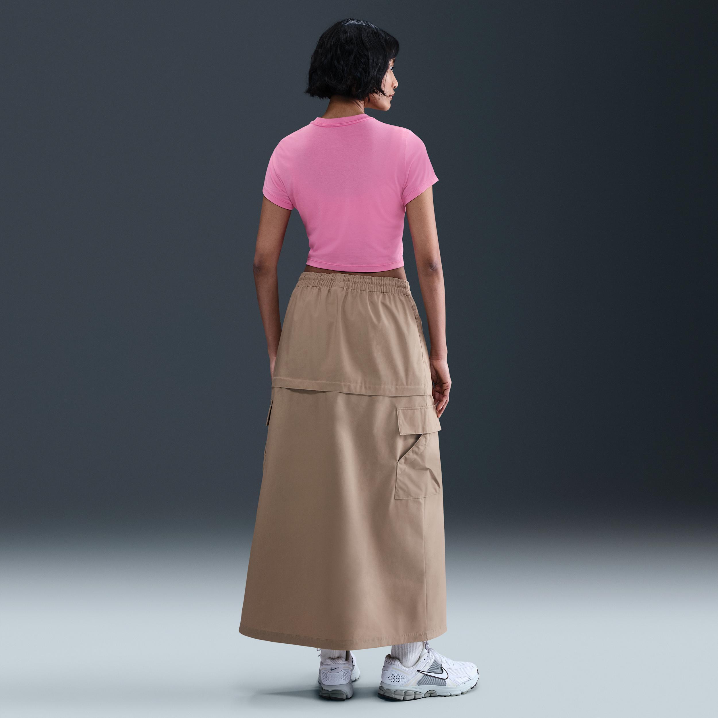Women's Nike Sportswear Chill Knit Cropped T-Shirt Product Image