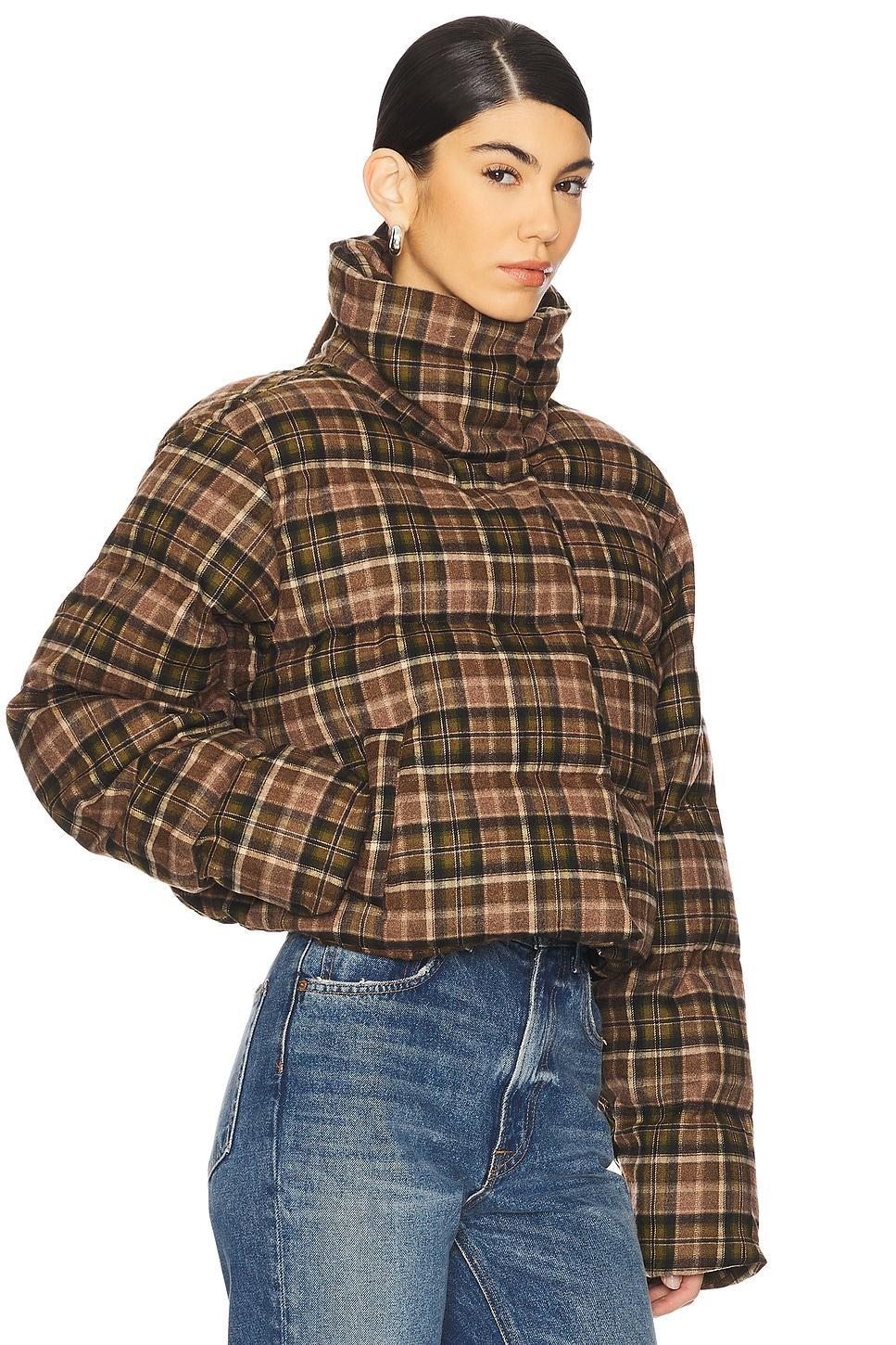 Cedar Plaid Puffer Product Image