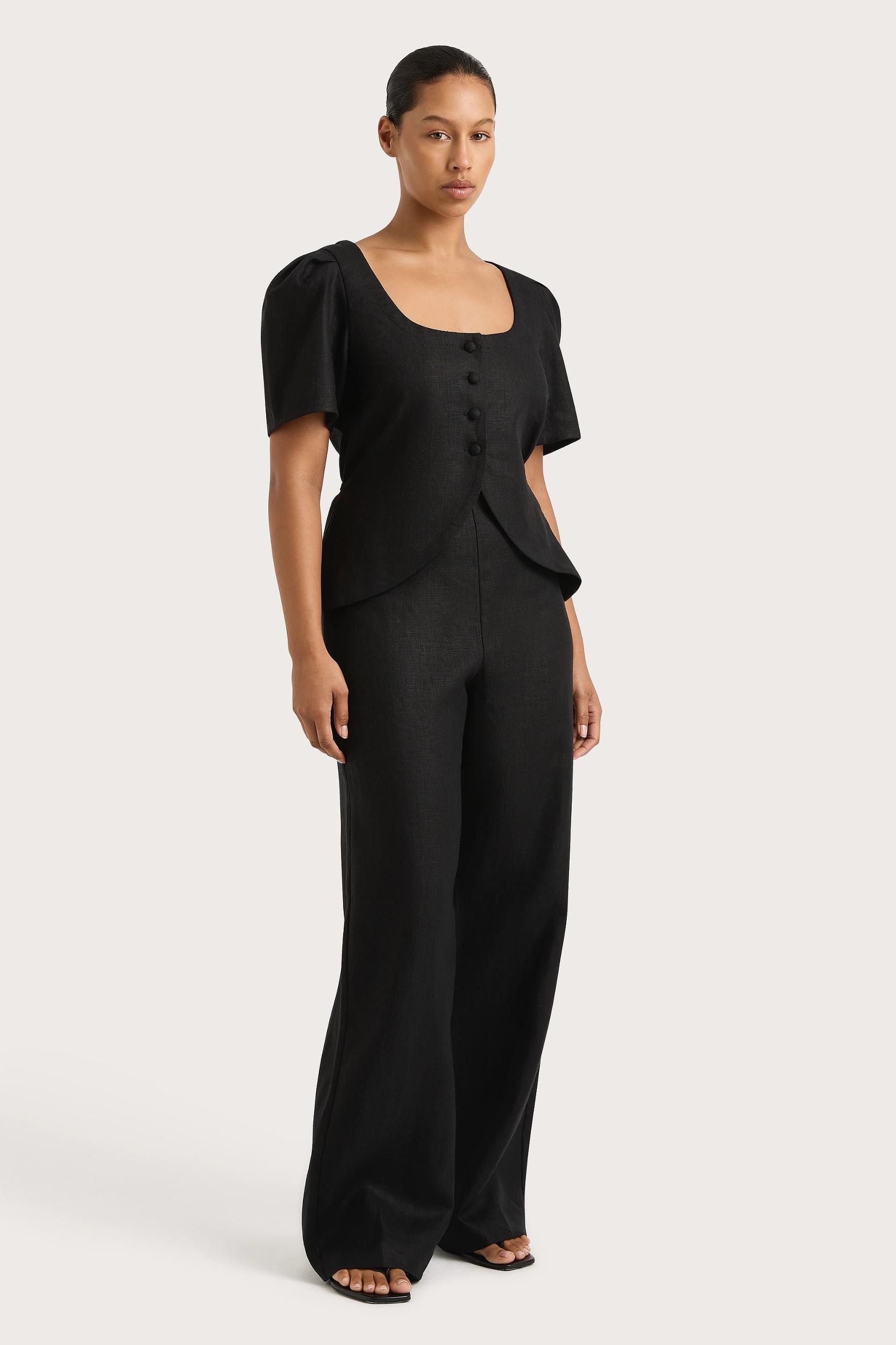 Emma Vest Black - Final Sale Product Image