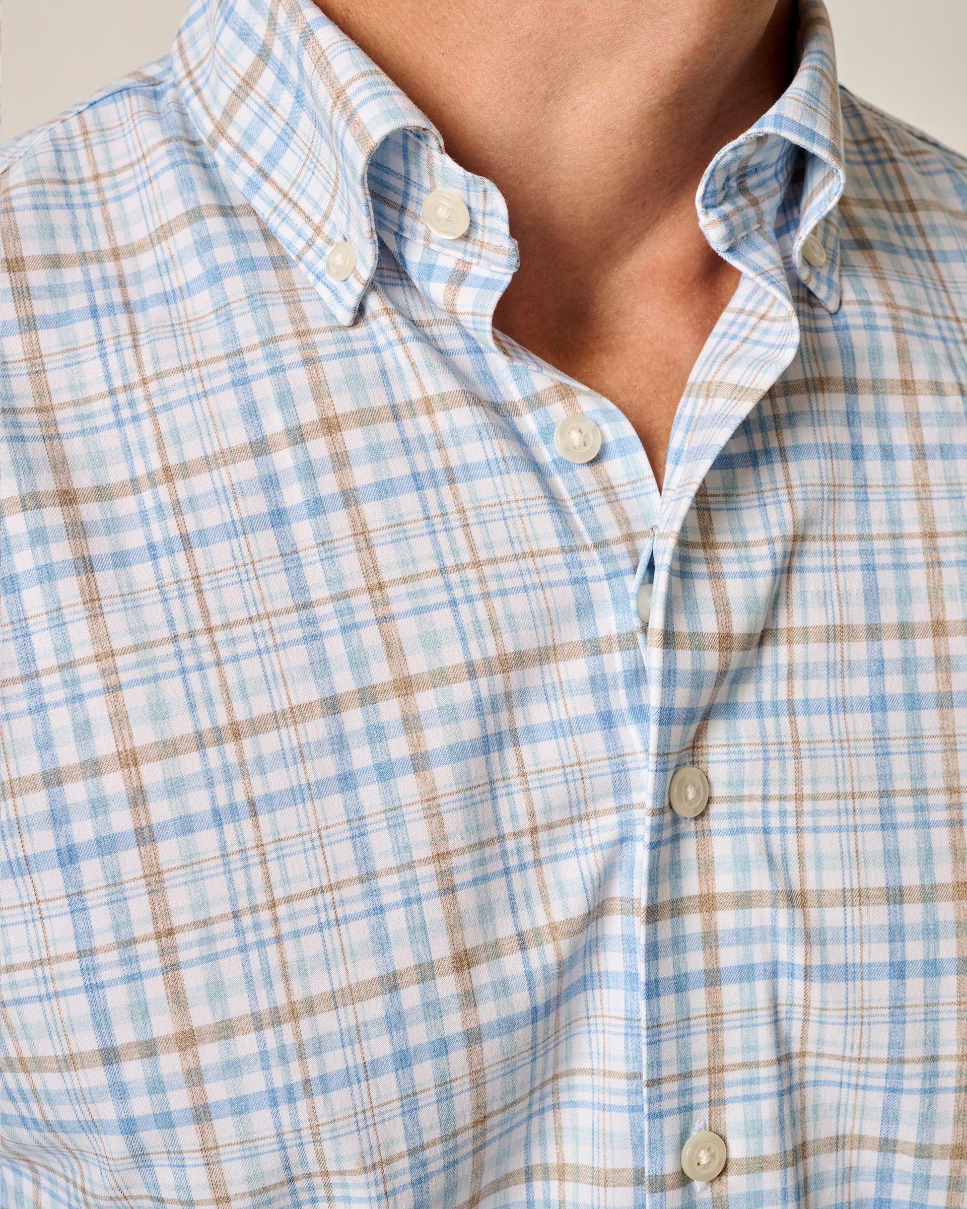 Performance Button Up Shirt - Macks Male Product Image