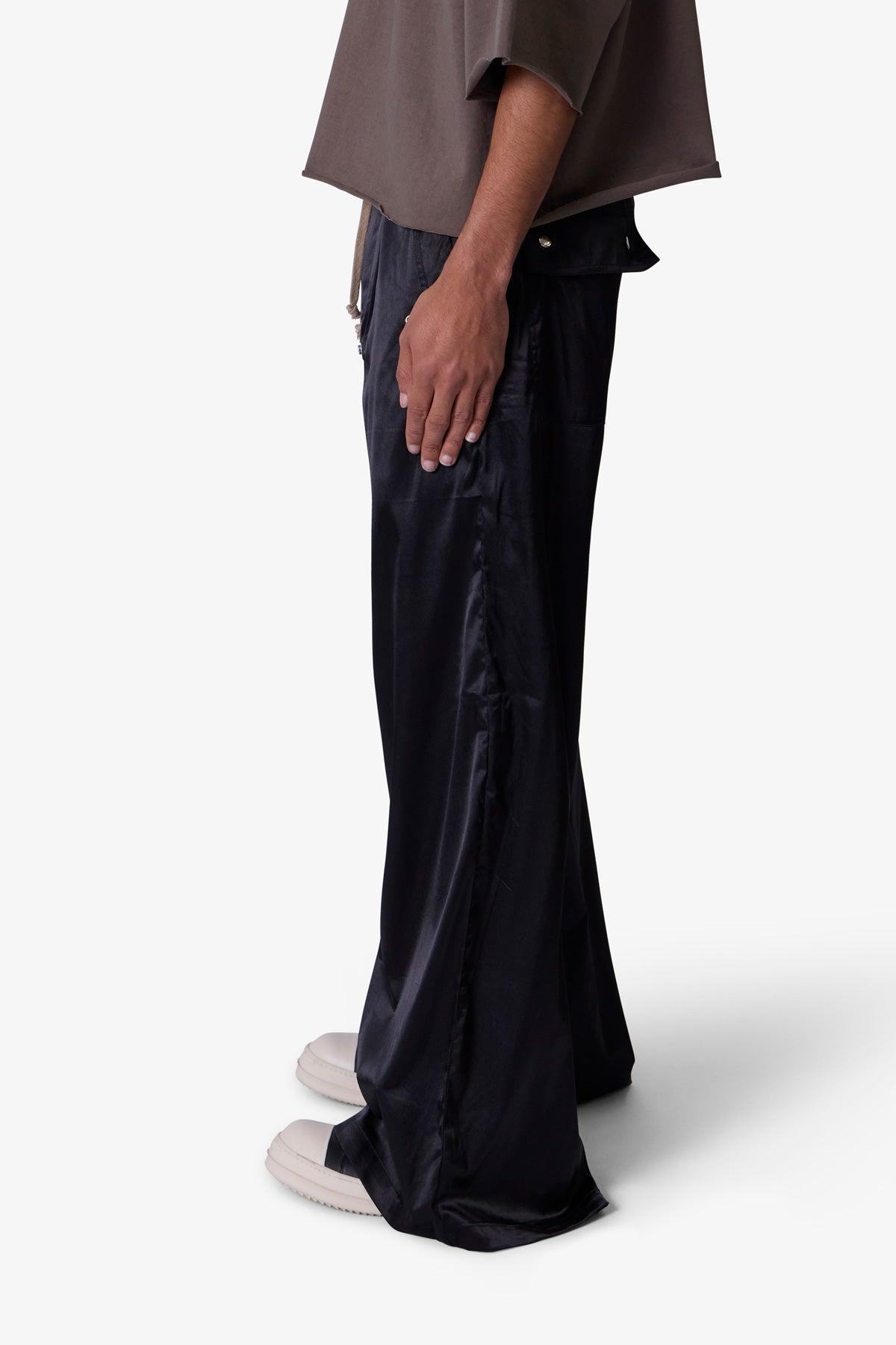 Cupro Rave Pants - Black Product Image